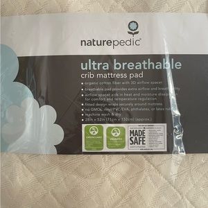 Naturepedic Ultrabreathable Crib Mattress Cover